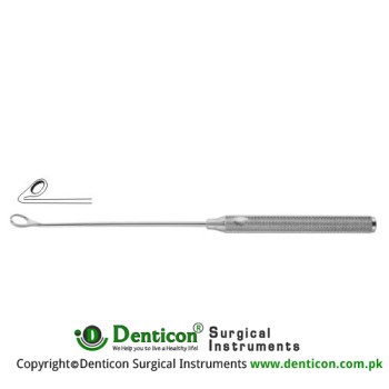 Coakley Antrum Curette Stainless Steel, 17 cm - 6 3/4"